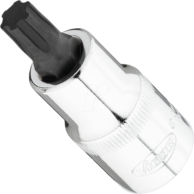 Vigor - t+ Schraubendreher-Einsatz ∙ V7055-IP50 ∙ 1/2 Zoll (12,5 mm) Vierkant hohl ∙ Innen torx® Plus Profil ∙ sw T50+