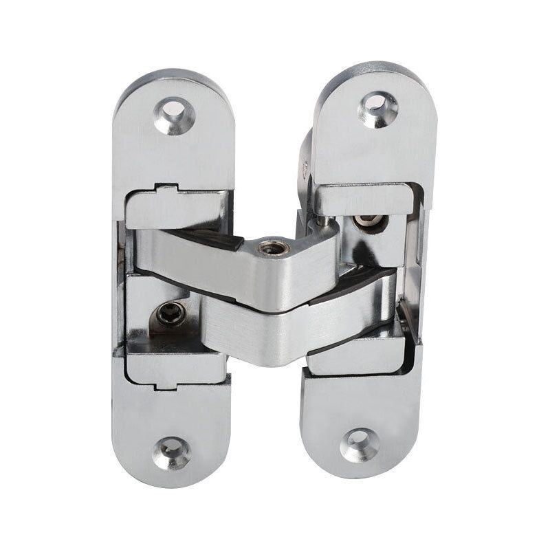 Unsichtbares Scharnier, Besser Aluminium. Edelstahl Satiniert.