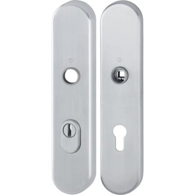 Hoppe - Langschildpaar E3332ZA/3310 ma F69 pz 72mm