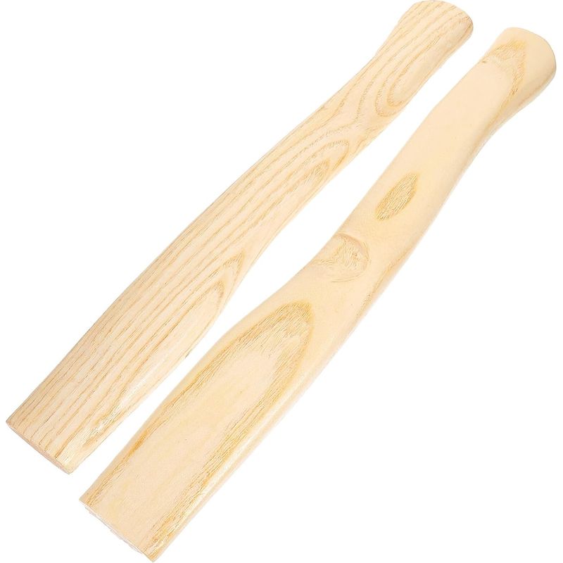 Set Mit 2 Axtstielen Aus Kastanienholz, 38 Cm, Für Werkzeuge
