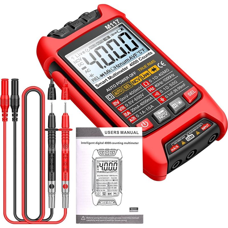 Multimeter-tester – Digitalmultimeter – Spannungsprüfer – Tester