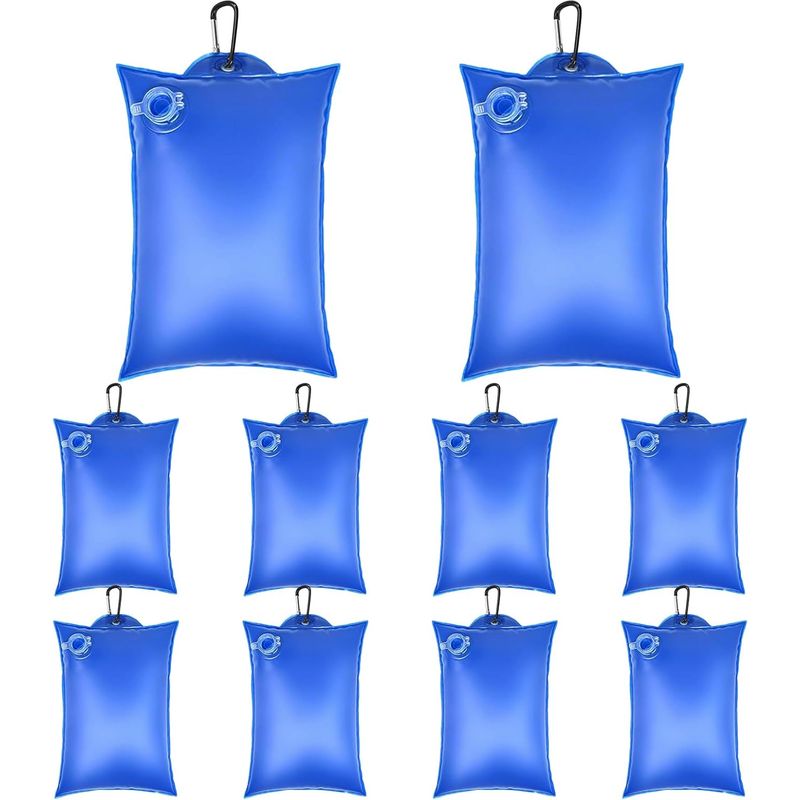 Set Mit 10 Gewichten Für Schwimmbadabdeckungen - Robuste Und Stabile Konstruktion -