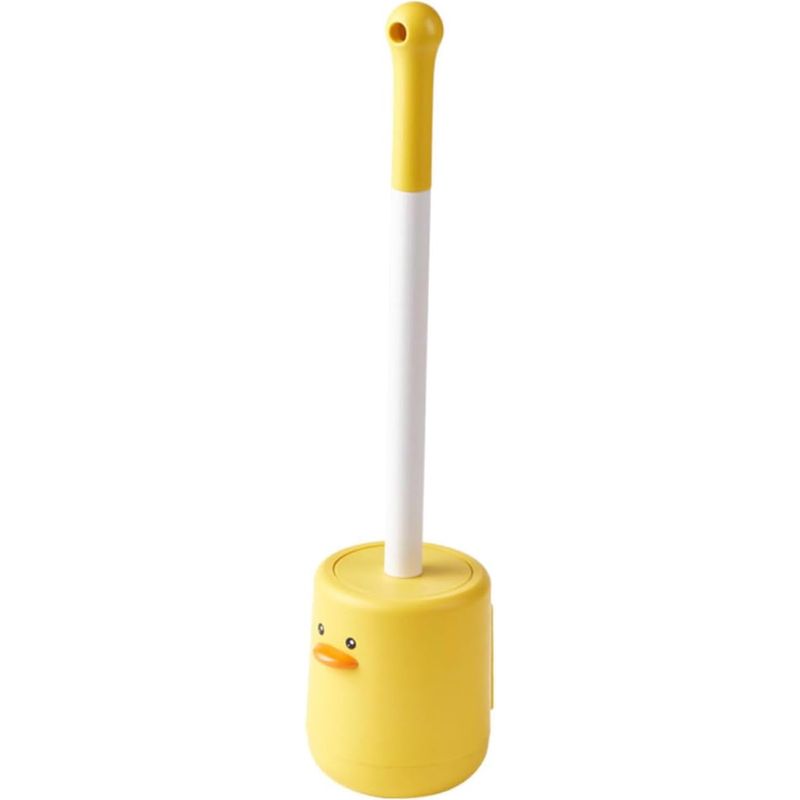 Toilettenbürste Mit Langem, Ergonomischem Griff Zur Reinigung. Inklusive Wandhalterung.