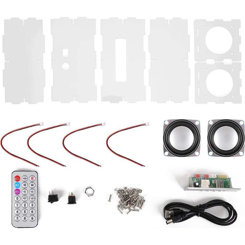 Bluetooth-lautsprecher – Diy-kit 3w Mini-mp3-musik-stereo-lautsprecher (hohe Leistung)
