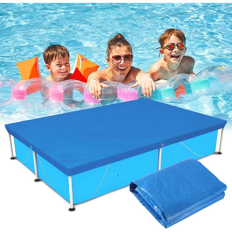 Rechteckige Poolabdeckung - Schutzhülle Für Den Pool