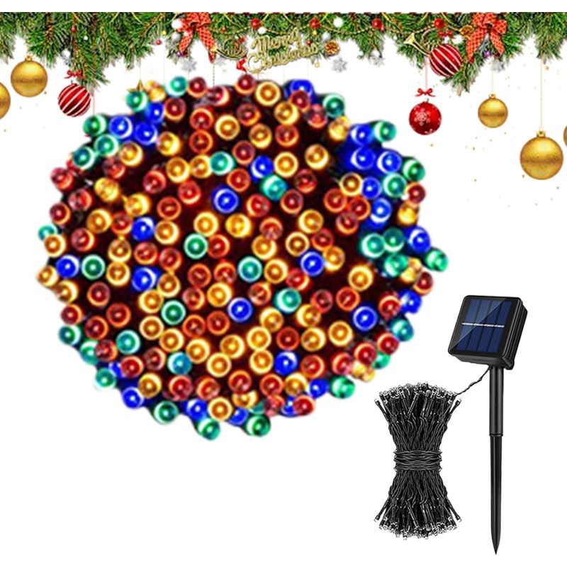 Weihnachtslichterkette Für Den Außenbereich – Klare Und Wasserdichte Beleuchtung