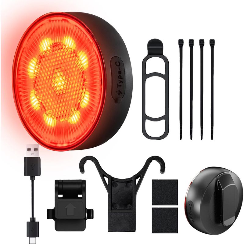 Led-fahrradbeleuchtung – Rennradbeleuchtung Mit Bremslichterkennung
