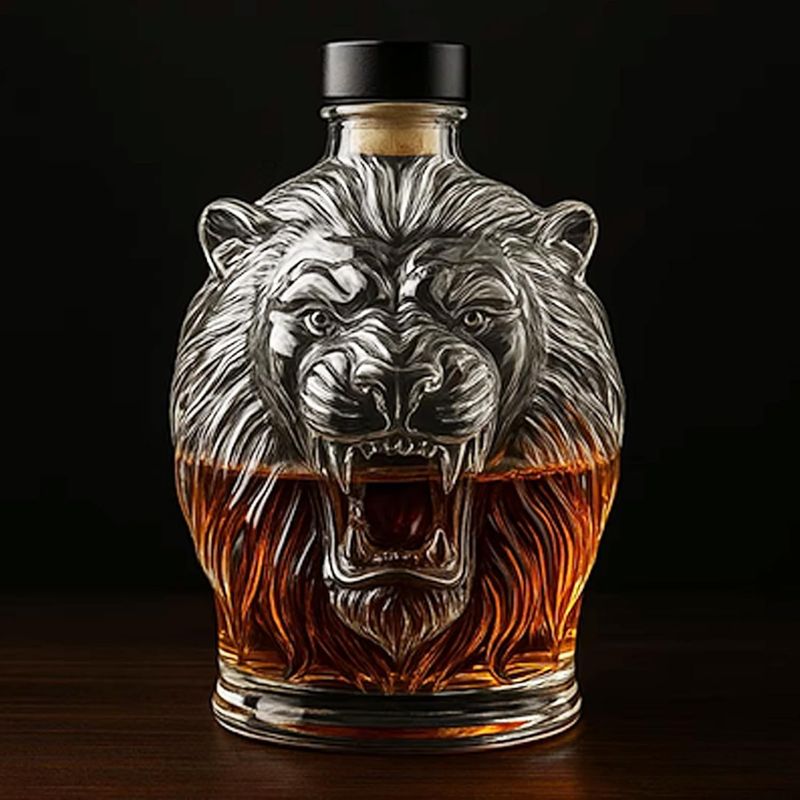 Wodka-dekanter - Whisky-dekanter Aus Glas Für Liköre -