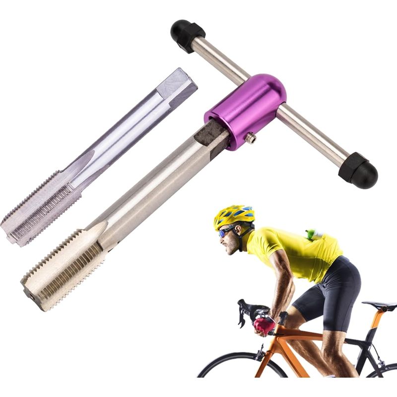 Werkzeug Zur Reparatur Von Fahrradkurbelgewinden - Austausch In