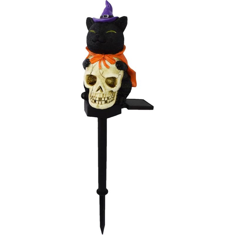 Halloween-gartenbeleuchtung – Wasserdichte Gartenlampe Mit Totenkopfmuster