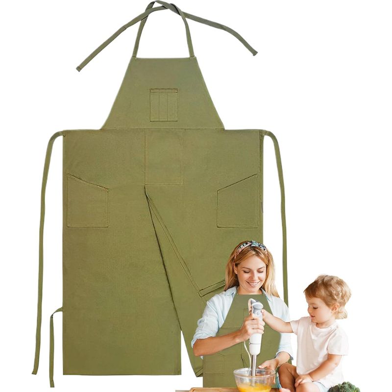 Töpferschürze – 3-taschen-schürze – Multifunktionale 3-taschen-schürze