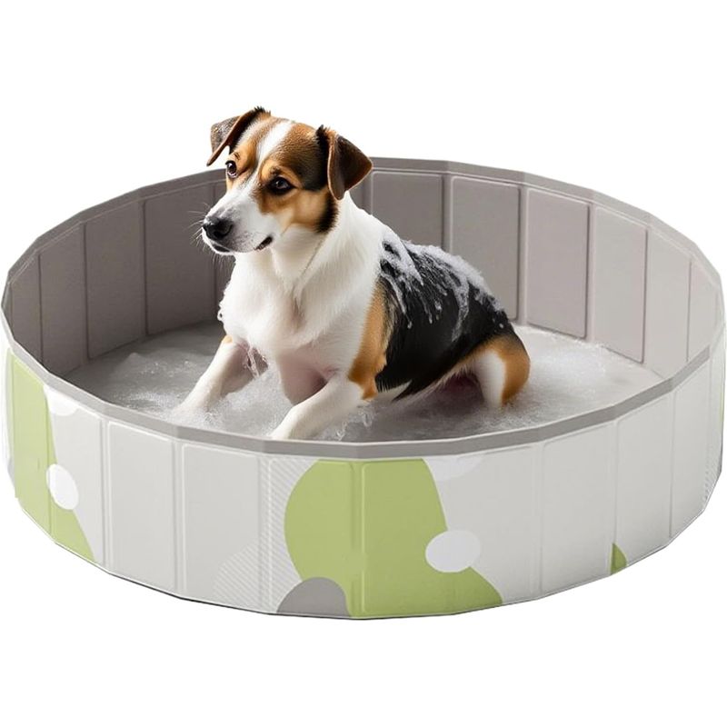 Faltbarer Swimmingpool – Hundepool – Installation