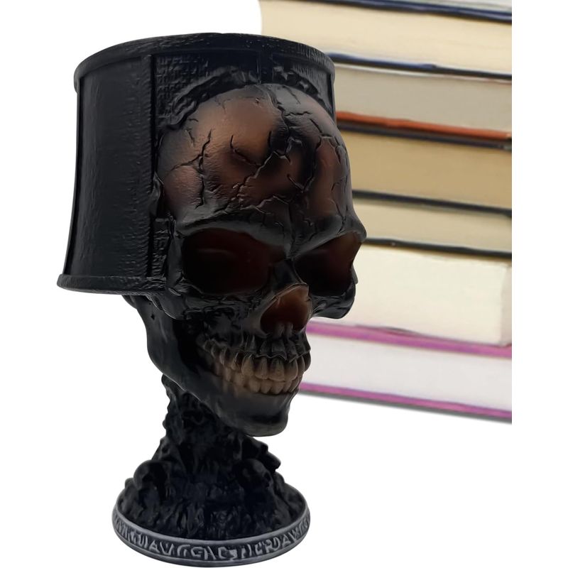 Gothic-tischlampe, Totenkopf-tischlampe