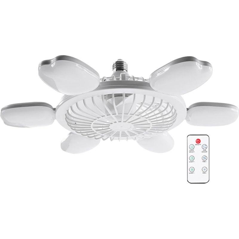 Deckenventilator Mit Schraubbefestigung - Deckenleuchte Mit Integrierter Beleuchtung -