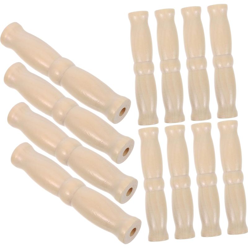 Set Mit 24 Ergonomischen Holz-eimergriffen Für Landwirtschaftliche Geräte
