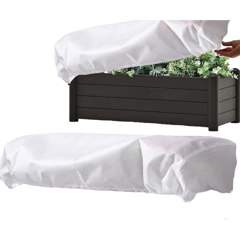 Frostschutzabdeckung Für Hochbeete Mit Kordelzug