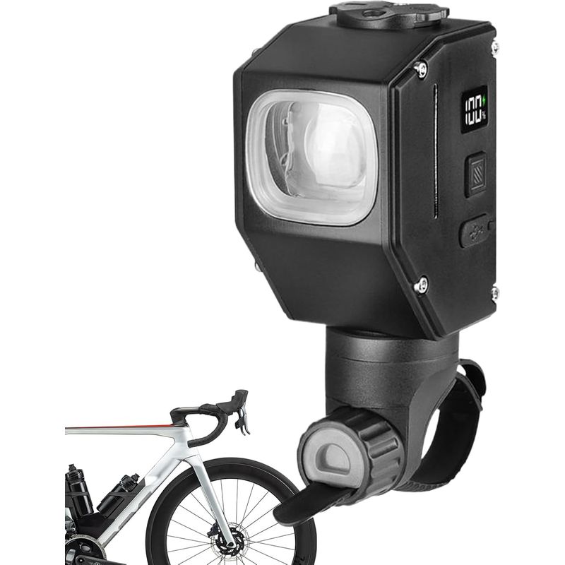 Fahrradbeleuchtung – Kabellose 2000-lumen-taschenlampe – Mit 8 Modi