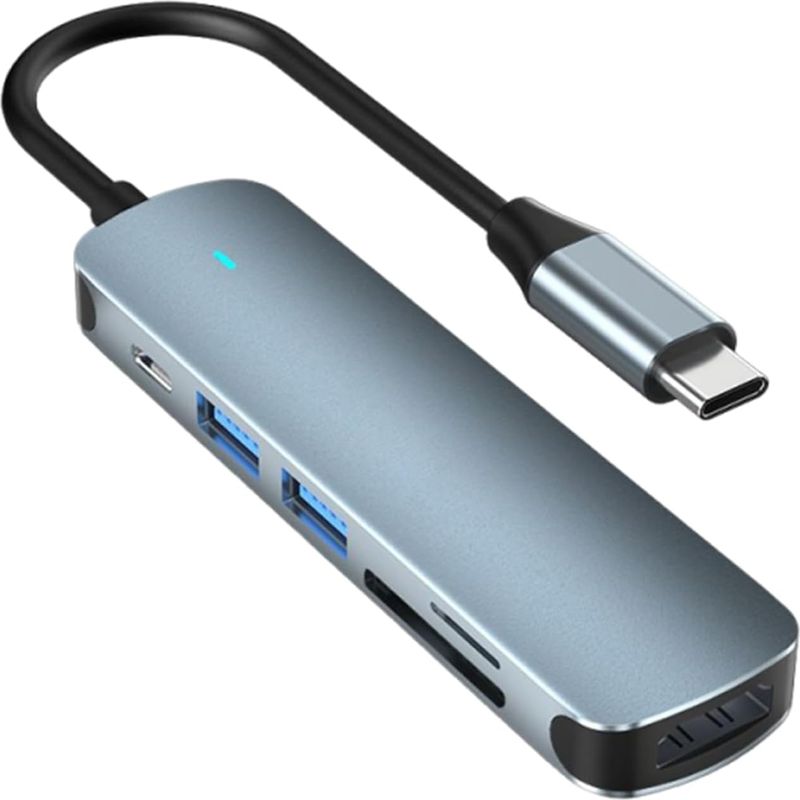 Usb-c-hub Für Laptops – Tragbarer Usb-c-splitter – Lösung