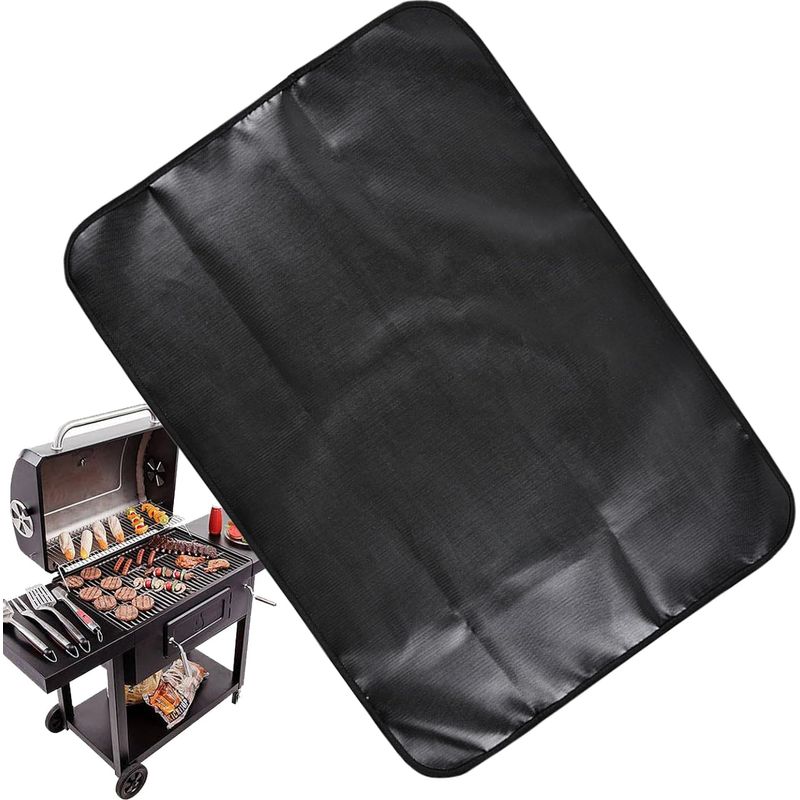 Grillmatte - Doppelseitige, Feuerfeste Grillmatte - Hitzebeständig