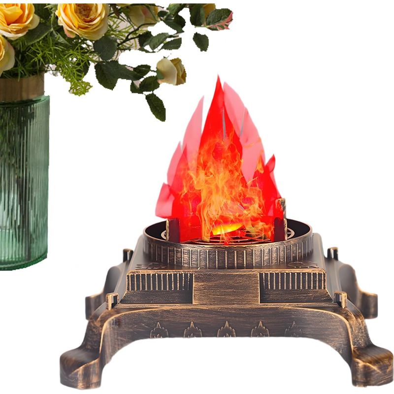 Elektrischer Kamin – Realistische Usb-flammenlampe – Zubehör