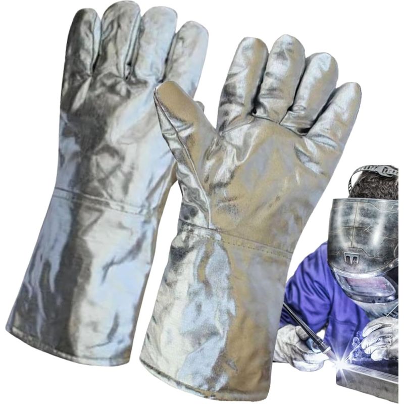 Isolierte Handschuhe – Hitzebeständige Aluminiumgießereihandschuhe