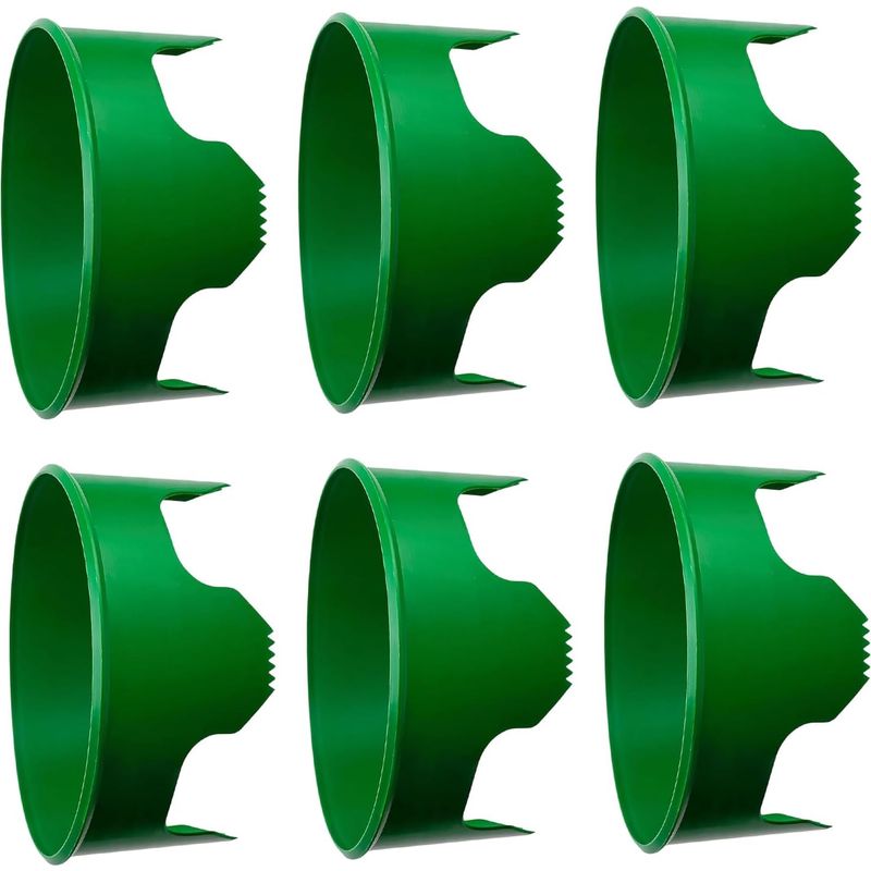 Set Mit 6 Pflanzringen Für Den Garten - Rund - Für Einen