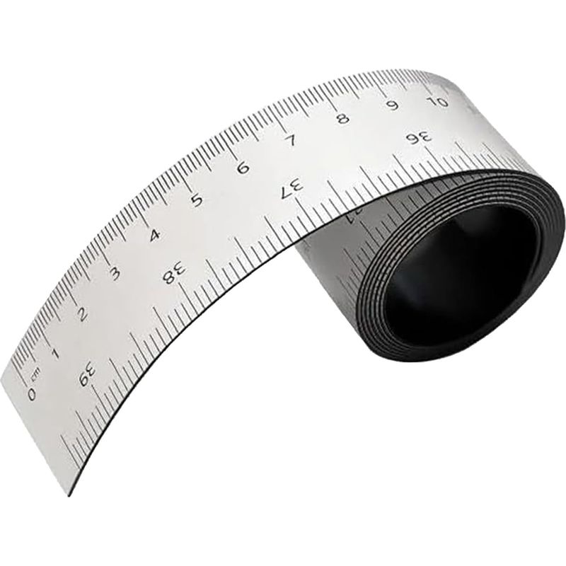 Flexibles Magnetlineal – 1 M Messlineal Mit Zoll- Und Zentimeterangaben