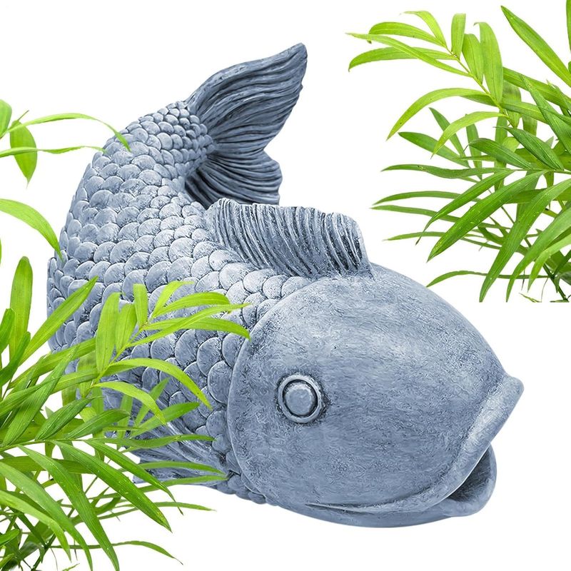 Regenwasserumleitung - Fischförmige Verlängerung Für