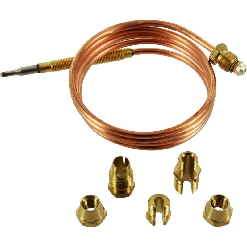 Thermoelement, 600 Mm, Universelles Sicherheitsset, 5 Anschlüsse, Für Gasgeräte