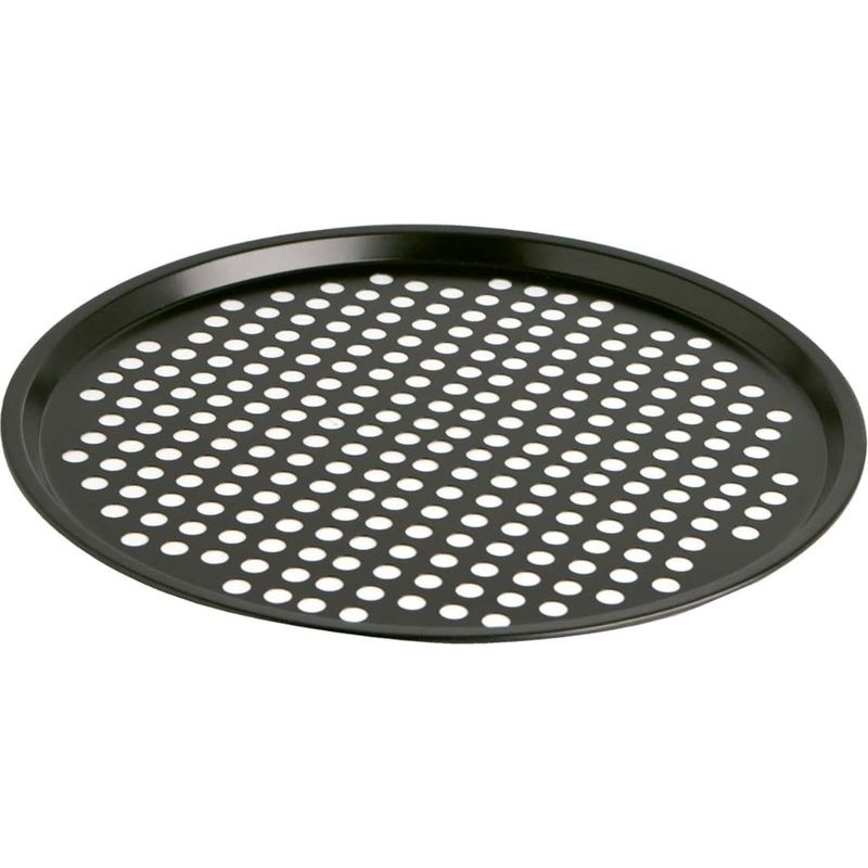 Pizzablech, Stahl, Antihaftbeschichtung, 30 Cm Durchmesser, Ofen- Und Gefriergeeignet