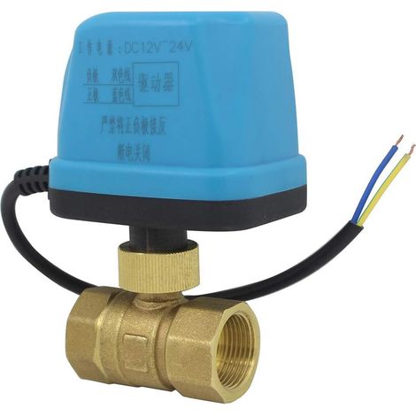 1 Stück 2-wege-motorventil, Nc, Dc 12–24 V, 6 W, Dn50 Bis 2 Zoll, Warmwasser