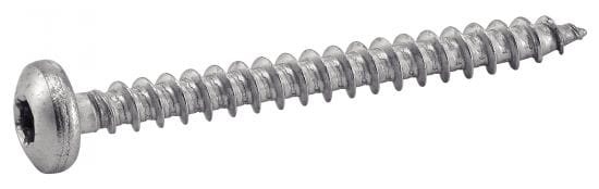 Acton - Spanplattenschrauben mit Zylinderkopf - Edelstahl A2 3x25 mm - Packung mit 200 Stück