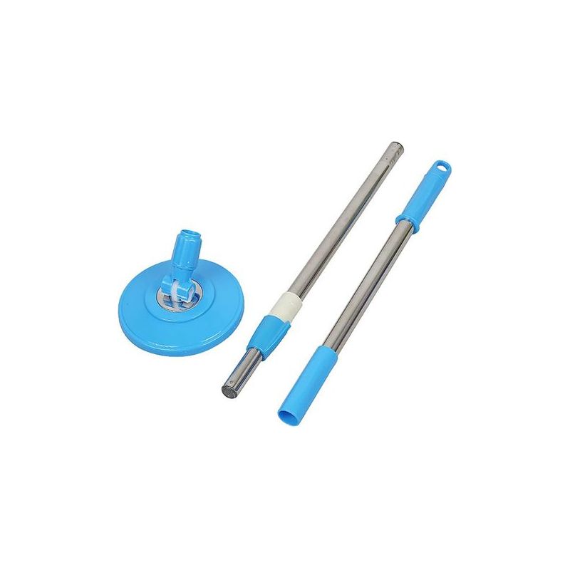 1 Teleskopstiel Für Rotationsmopp, Edelstahl 304, Verstellbar 6,3 × 35,5 Zoll, Blau, Für Den Hausgebrauch