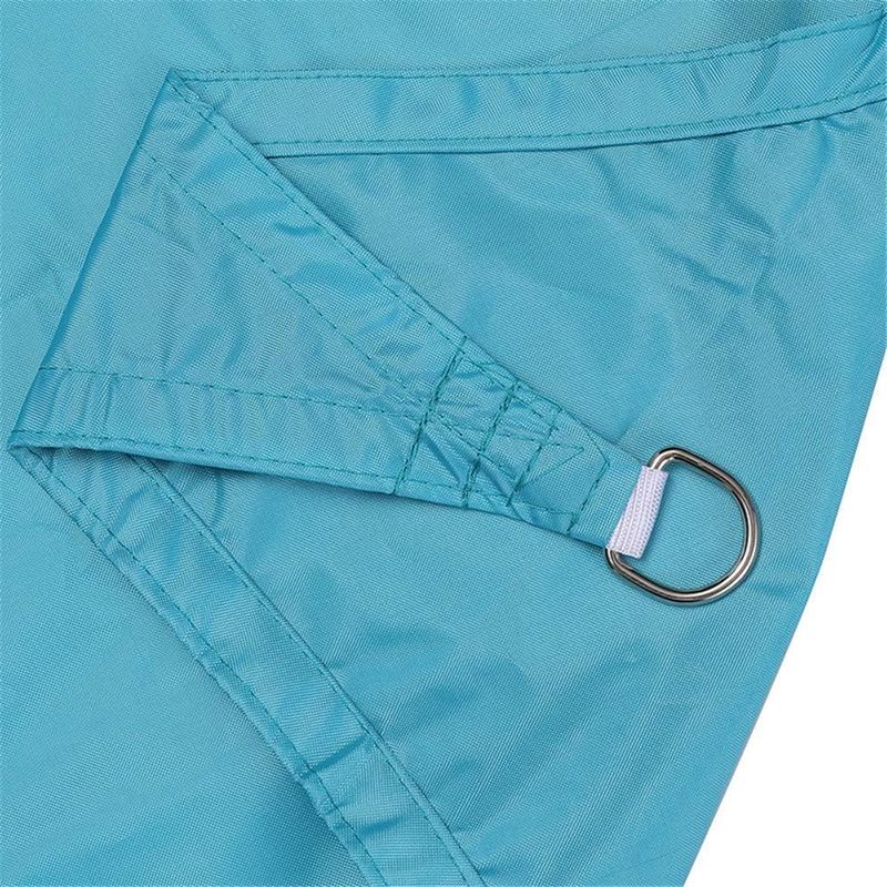 Dreieckiges Sonnensegel, Wasserdichtes Oxford-polyester, 98 % Uv-schutz, Mit Seilen, Für Garten, Terrasse, Schwimmbad (3,6 X 3,6 X 3,6 M)