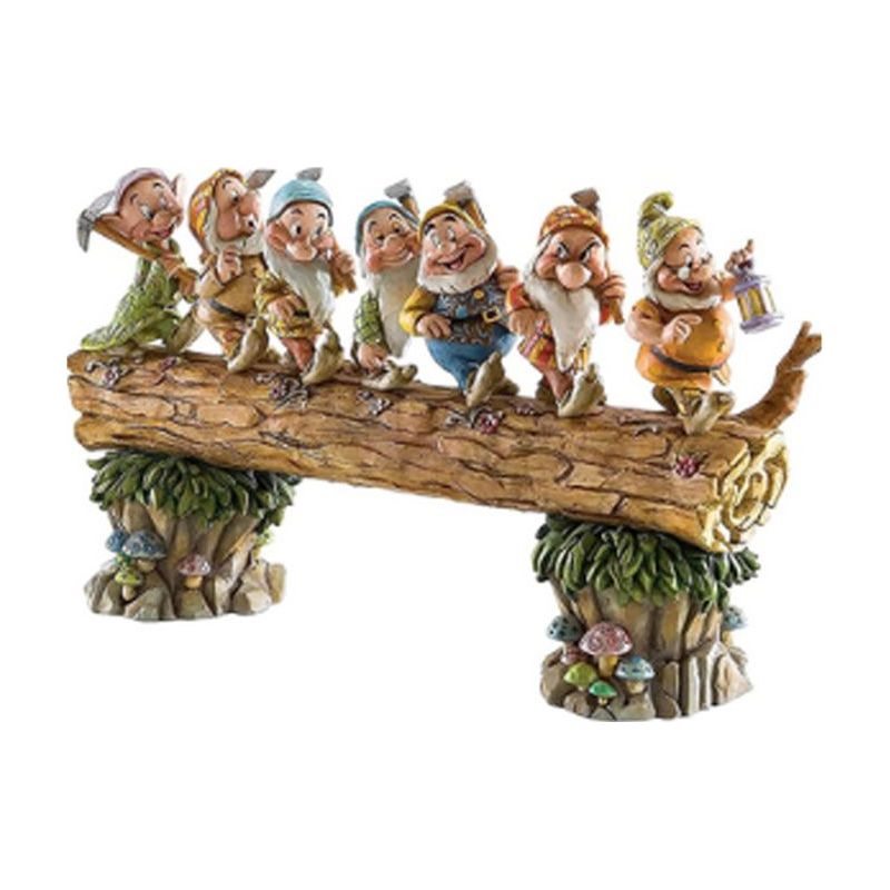 7 Gartenzwerge Aus Kunstharz, Dekorative Miniaturfiguren Für Den Außenbereich, Garten, Balkon Und Gehweg