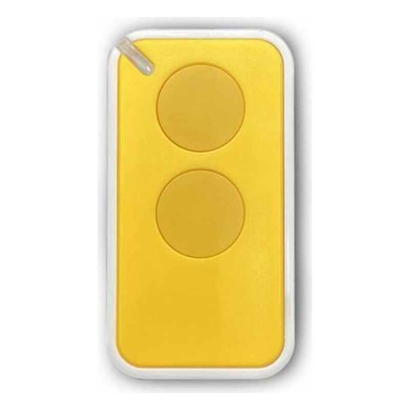 Garagentor-fernbedienung 433,92 Mhz Für Nice Inti2 Flors Flo2rs Flo4rs Inti1 Inti2y Era Oon1e - Gelb