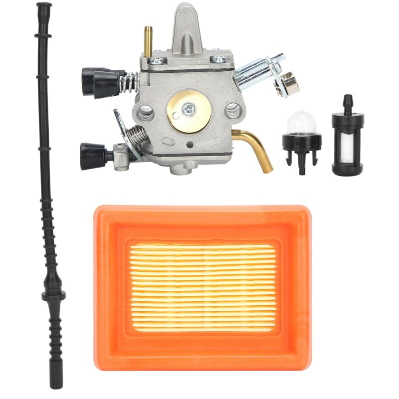 Vergaser-reparatursatz Mit Luftfilter Und Kraftstoffschlauch, Kompatibel Mit Stihl Fs400 Fs450 Fs480
