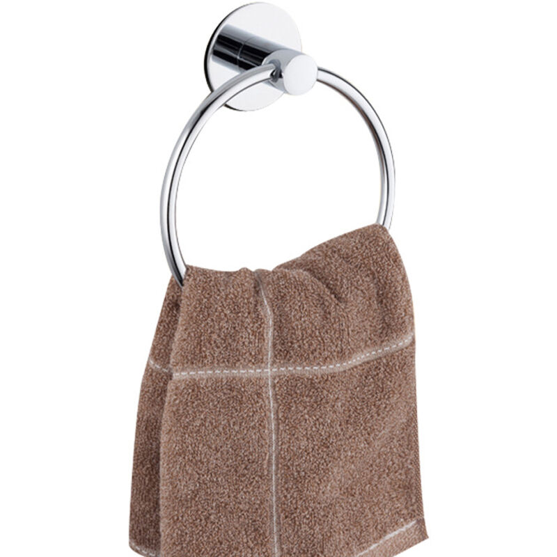 Wandmontierter Handtuchring Zur Aufbewahrung Im Badezimmer (ohne Bohren),