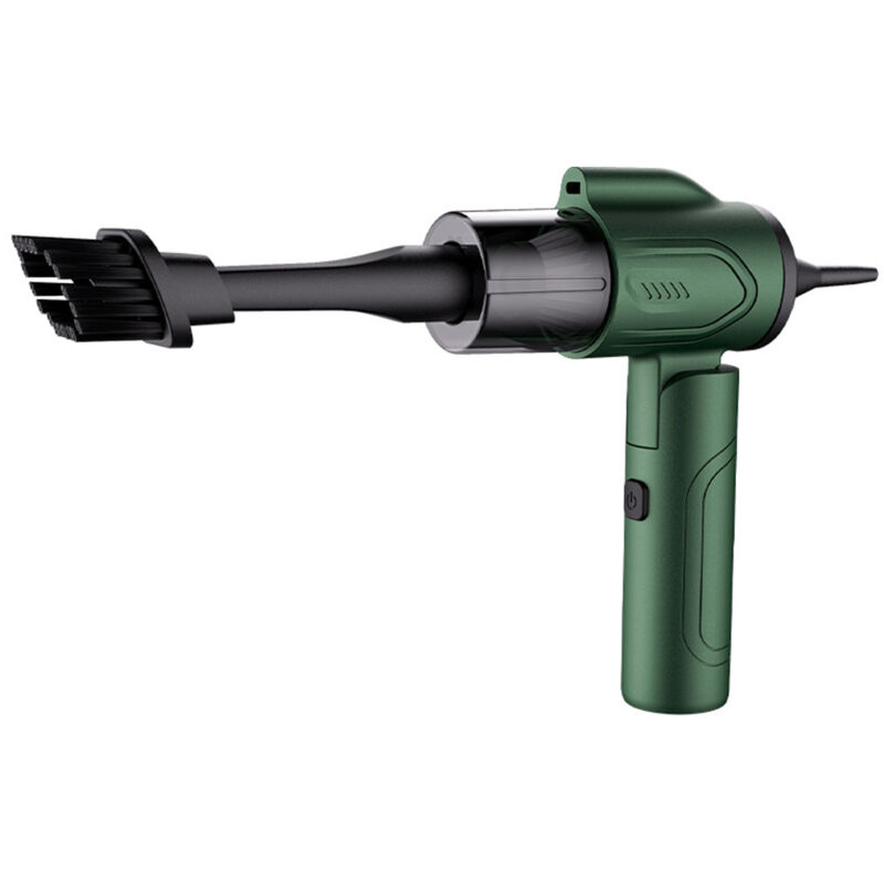 3-in-1 Akku-autostaubsauger, Handgebläse, Luftpumpe, 90° Faltbar, Multifunktional Für Zuhause, Büro Und Autoinnenraum