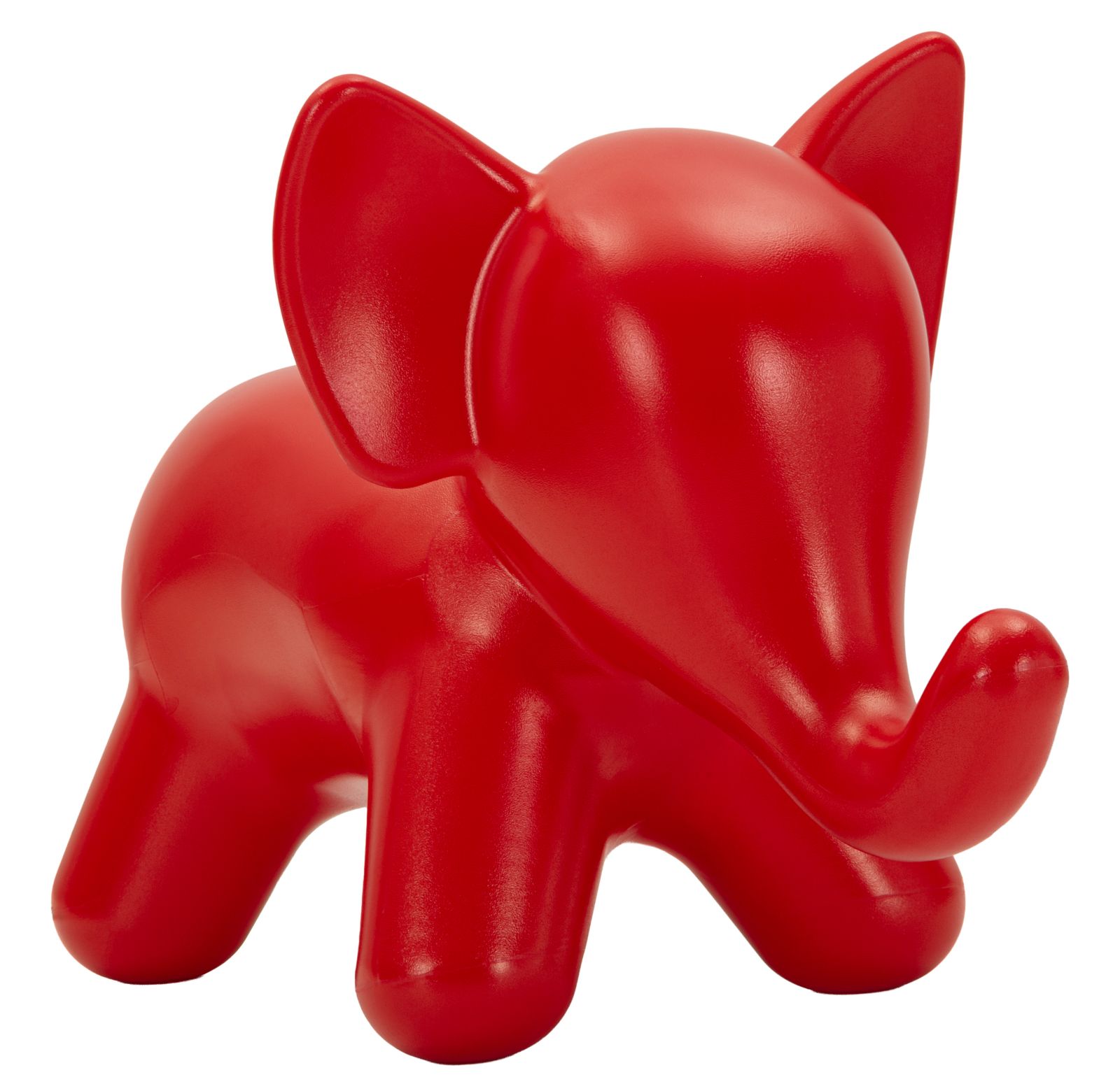 Roter Elefantenhocker, 86 X 46 X 56 Cm