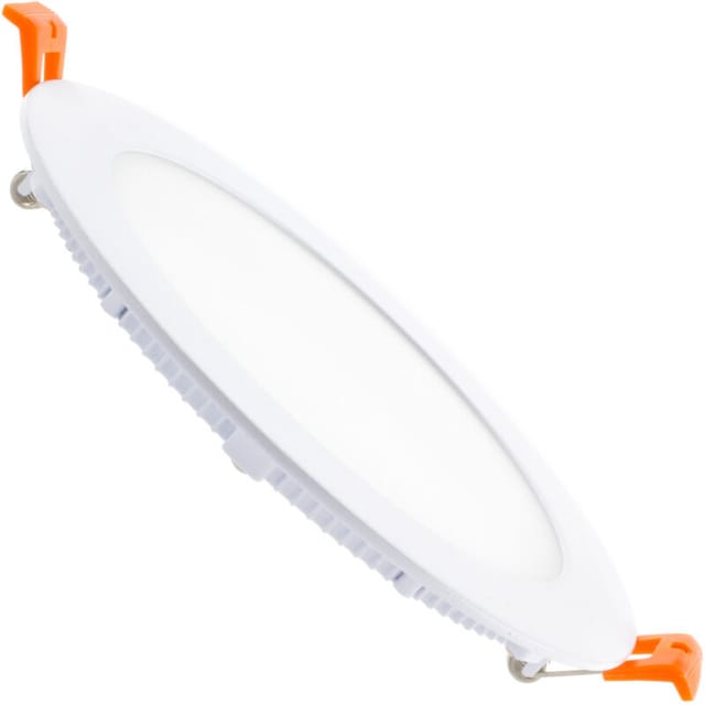 Efectoled - led Einbaustrahler flach 12W Rund SuperSlim Ausschnitt ø 155 mm 5000K Kaltweiß