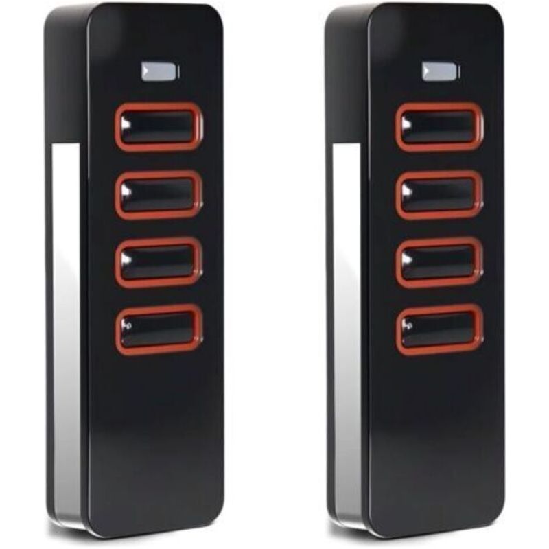 Fernbedienung Und Wandsender Für Motoren. Set Mit 2 868-mhz-fernbedienungen Für Pearl 4018v000, 4-kanal-garagentoröffner Für 4015862001900, Garagentor Für Torantriebe.