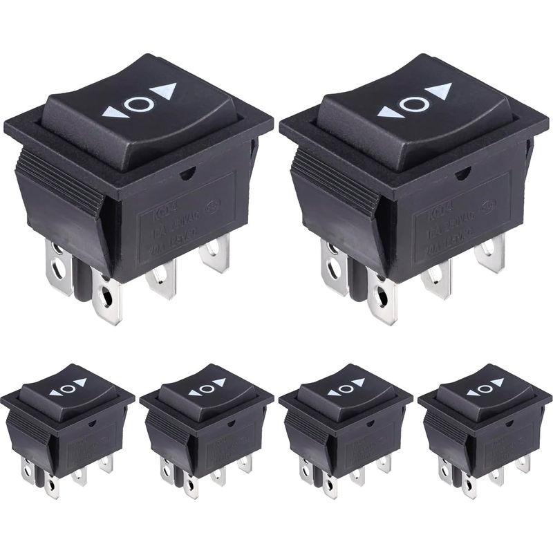 6-teiliger Kippschalter, 3-positionen-taster, 6-poliger Dpdt-stecker, 16 A, 250 V Ac, Für Fahrzeuge Und Boote