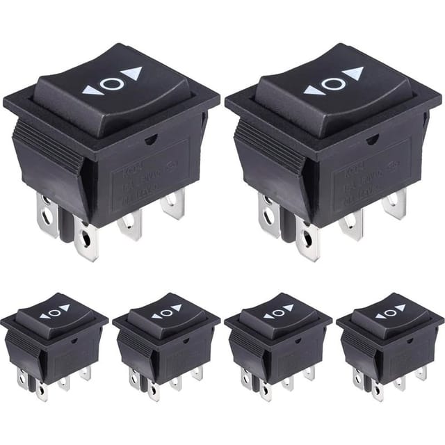 6-teiliger Kippschalter, 3-positionen-taster, 6-poliger Dpdt-stecker, 16 A, 250 V Ac, Für Fahrzeuge Und Boote