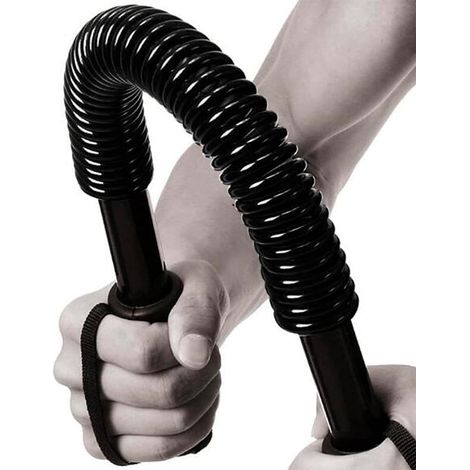 1 Federbelastete Trainingsstange, Stahl, 20 Kg Bis 60 Kg, Zur Kräftigung Von Armen Und Brust, Heimtraining