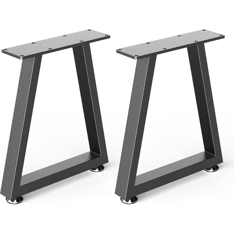 2er-pack Möbelfüße, Metall, T-form, 30 X 41,5 Cm, Verstellbar, Für Couchtisch, Schreibtisch