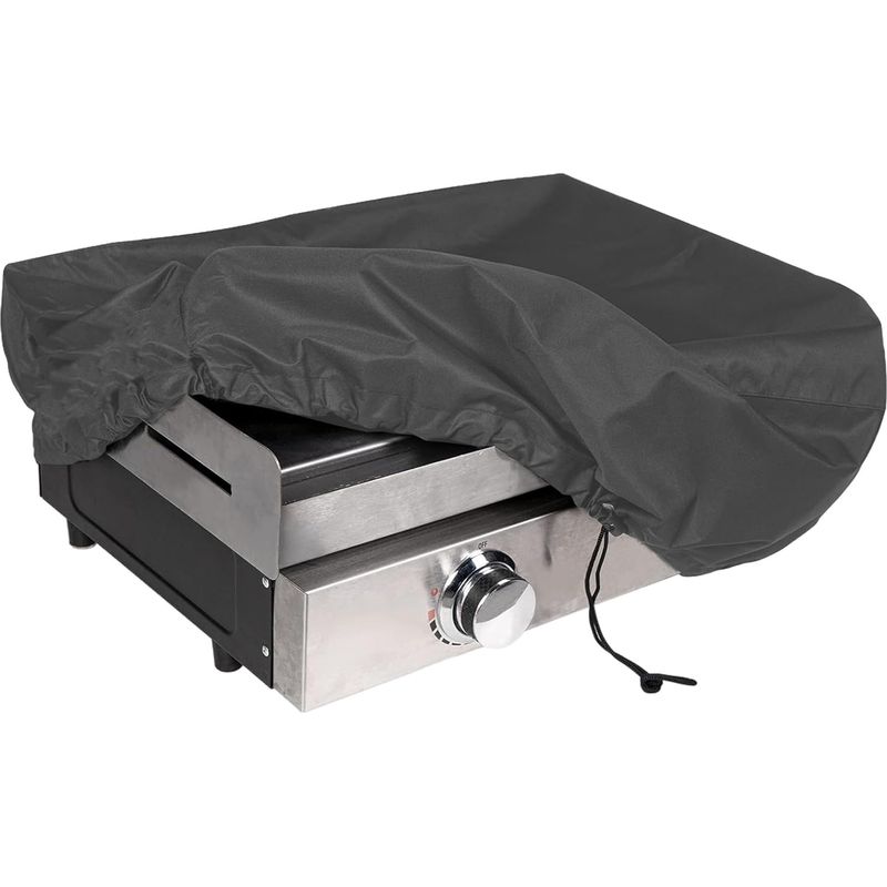 1 Grillabdeckung, 600d Oxford-gewebe, Wasserdicht, Uv-beständig, Mit Kordelzug, Für Garten Und Terrasse