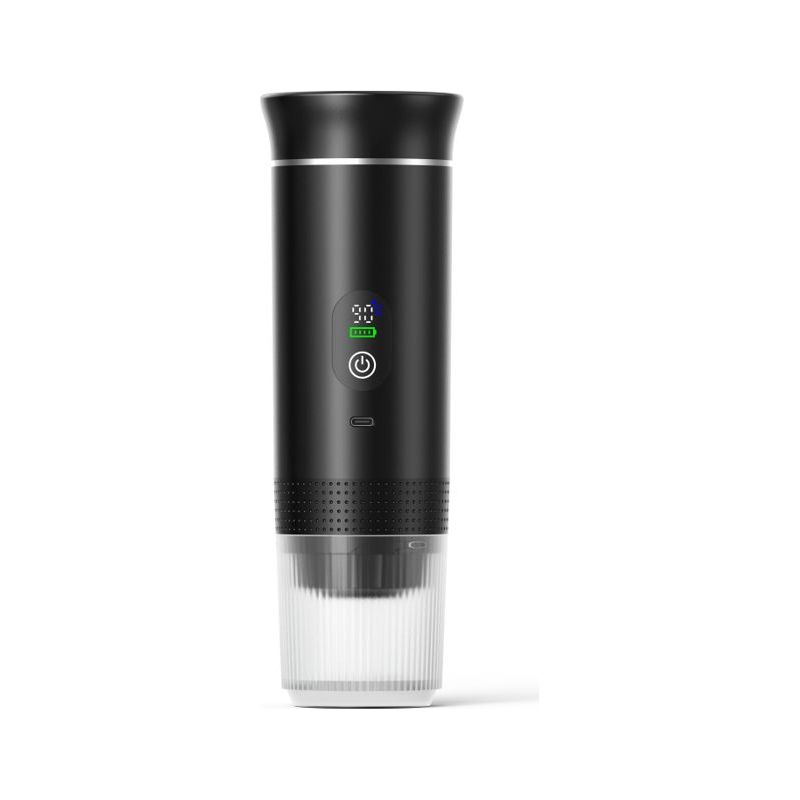 3-in-1-maschine: Tragbare Espressomaschine Für Pads Und Gemahlenen Kaffee, 12-v-elektroheizung, Ideal Für Reisen, Camping Und Das Büro.