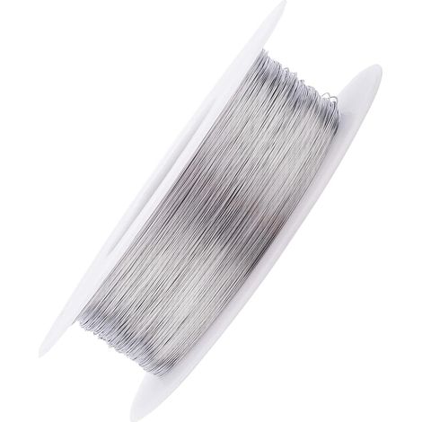 Spule Edelstahldraht 304, 0,15 Mm, 100 M, Flexibel Und Rostbeständig, Für Diy-schmuck Und Textilien