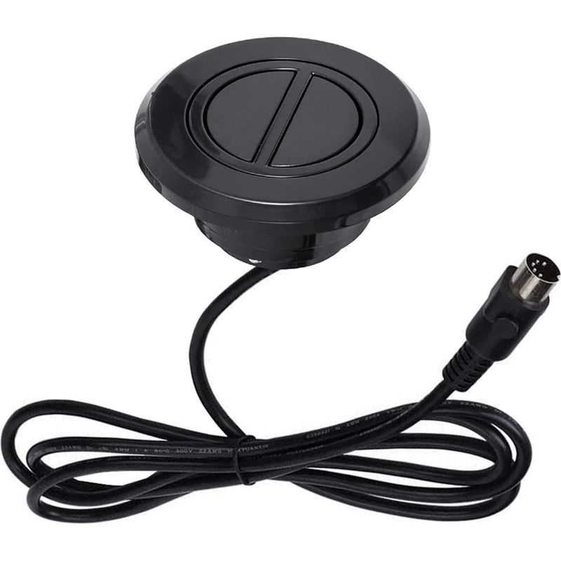1 Fernbedienung Für Liegesessel, 2 Tasten, 5-poliger Stecker, 170 Cm Kabel, Kompatibel Mit Okin Limoss
